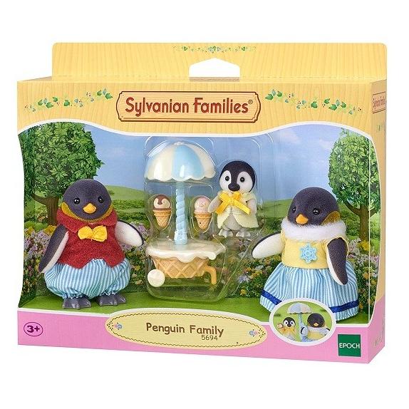 Mainan Koleksi Sylvanian Families Penguin Family
