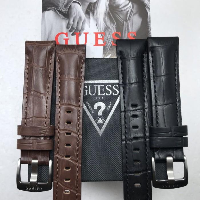 Terlaris Tali Jam Tangan Guess Kulit Croco Original