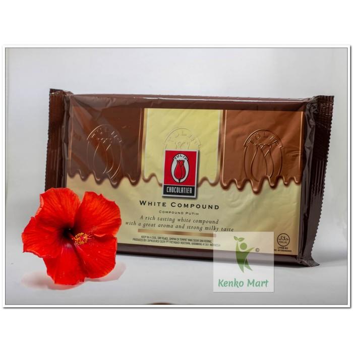 

Terlaris Tulip White Compound 1 Kg - Tulip Coklat Putih 1 Kg