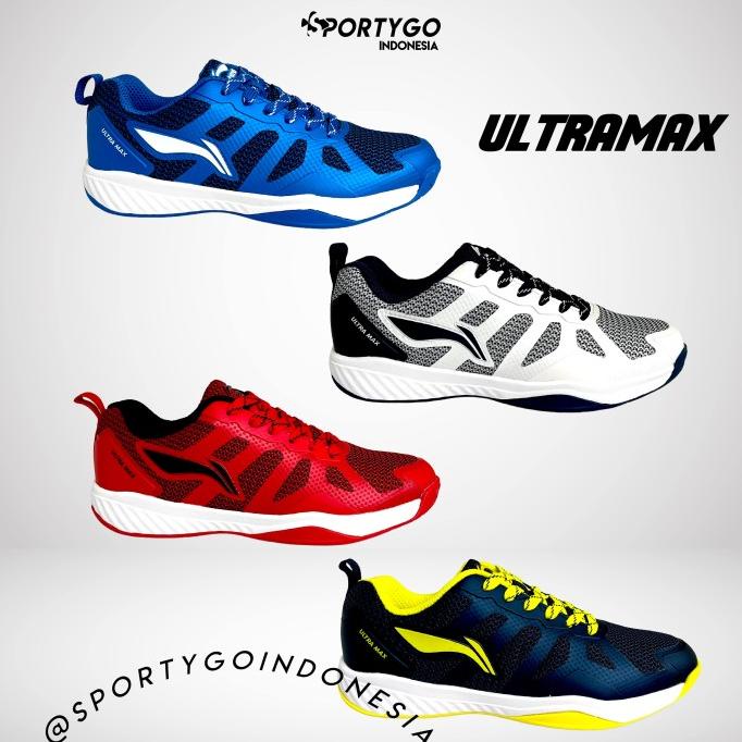 Sepatu Badminton Lining Ultra max Original / ULTRAMAX sepatu anak