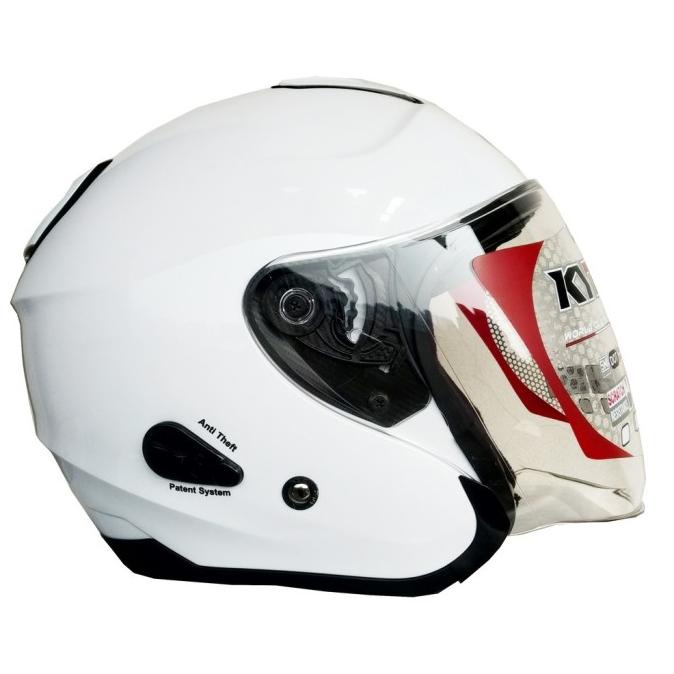 Helm Kyt Kyoto solid White