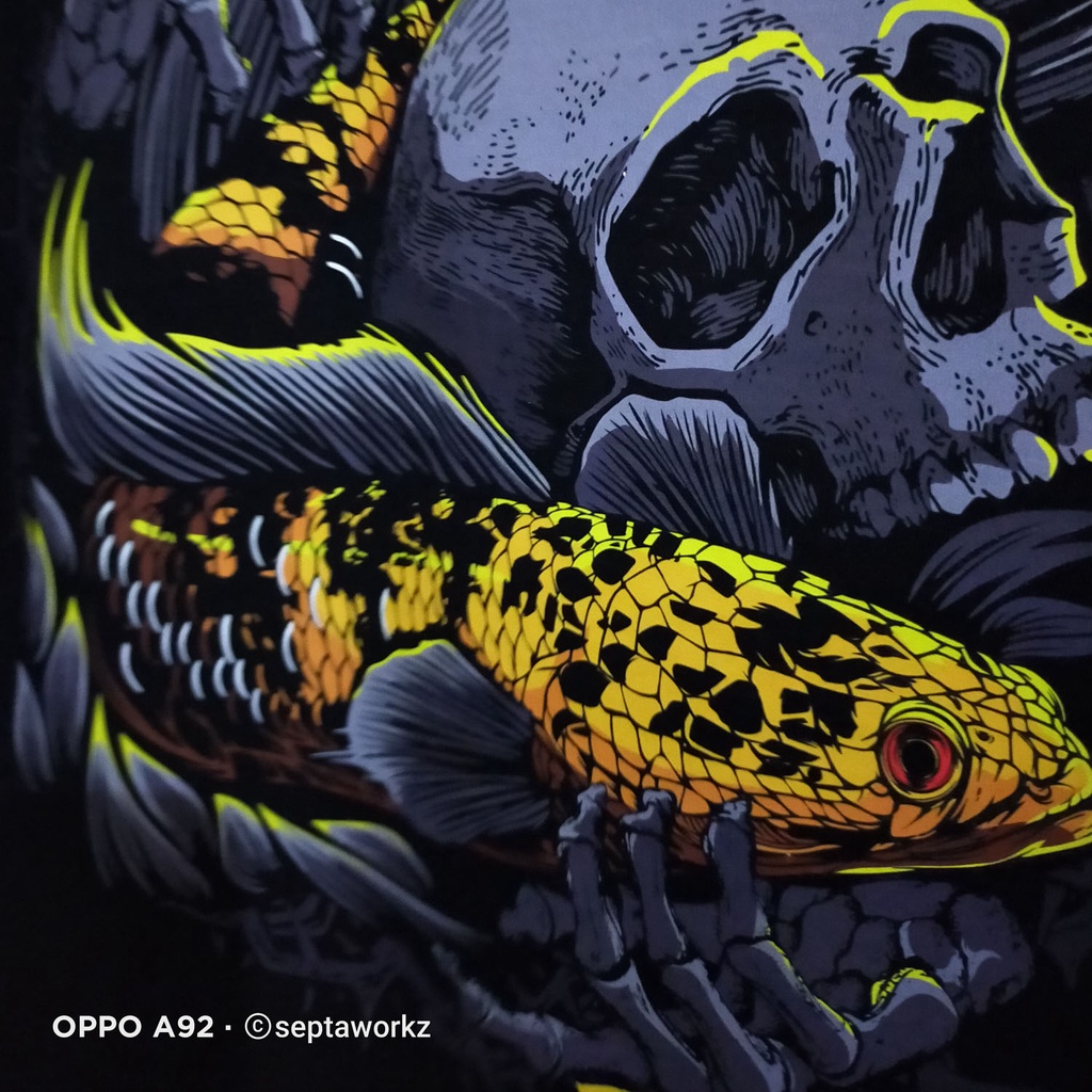 KAOS SNAKEHEAD SYNDICATE/KAOS CHANNA LOVERS/KAOS PECINTA IKAN CHANNA NEW DESAIN LIMITED/Kaos Ikan Mu