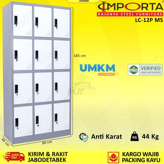 

Best Seller Importa Lc-12P Bt Ms Loker Besi 12 Pintu Locker 12 Pintu Full Plat Limited Edition