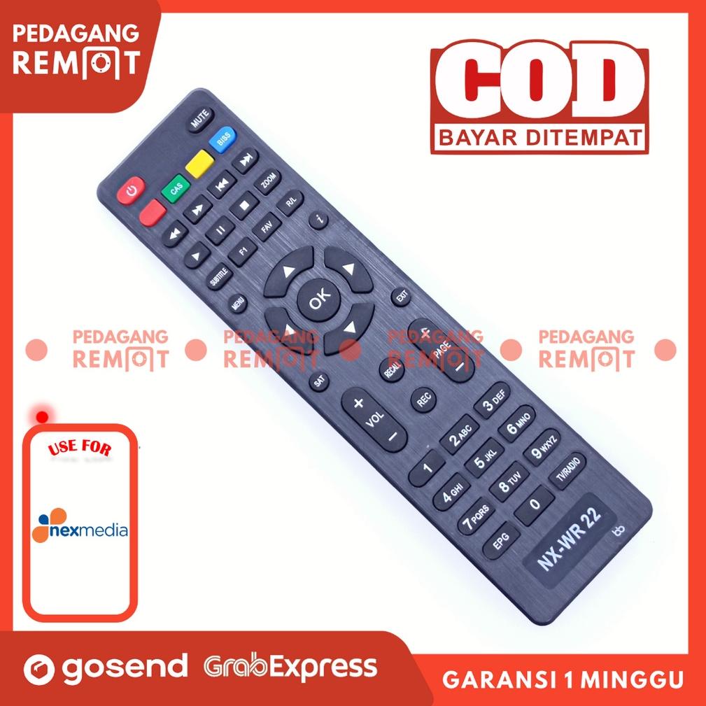 ⚡GROSIR⚡ Remot Remote Receiver Parabola NEX Parabola Merah Liga 1 Dangdut