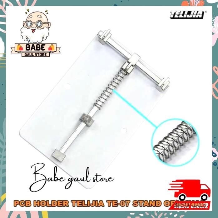 Penjepit Pcb Holder Te-07 / Pcb Holder Telijia Stand Original