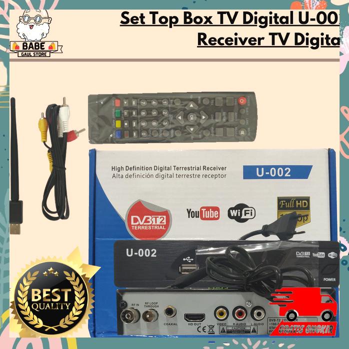 Set Top Box Tv Digital U-002 Receiver Tv Digital