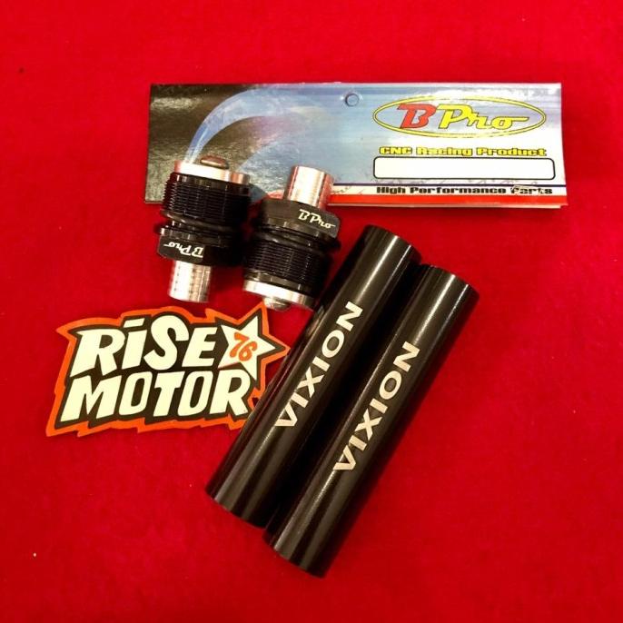 Stelan shock depan preload Bpro Vixion R15 Hitam