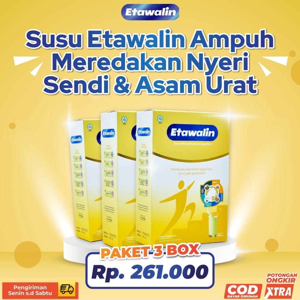 

Etawalin Susu Kambing Solusi Asam Urat Original 3 Box Non COD