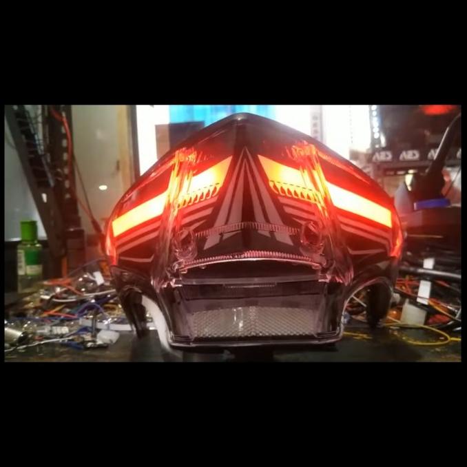 !!!!!!] REFLEKTOR dan STOPLAMP custom BEAT KARBU SEIN RUNNING