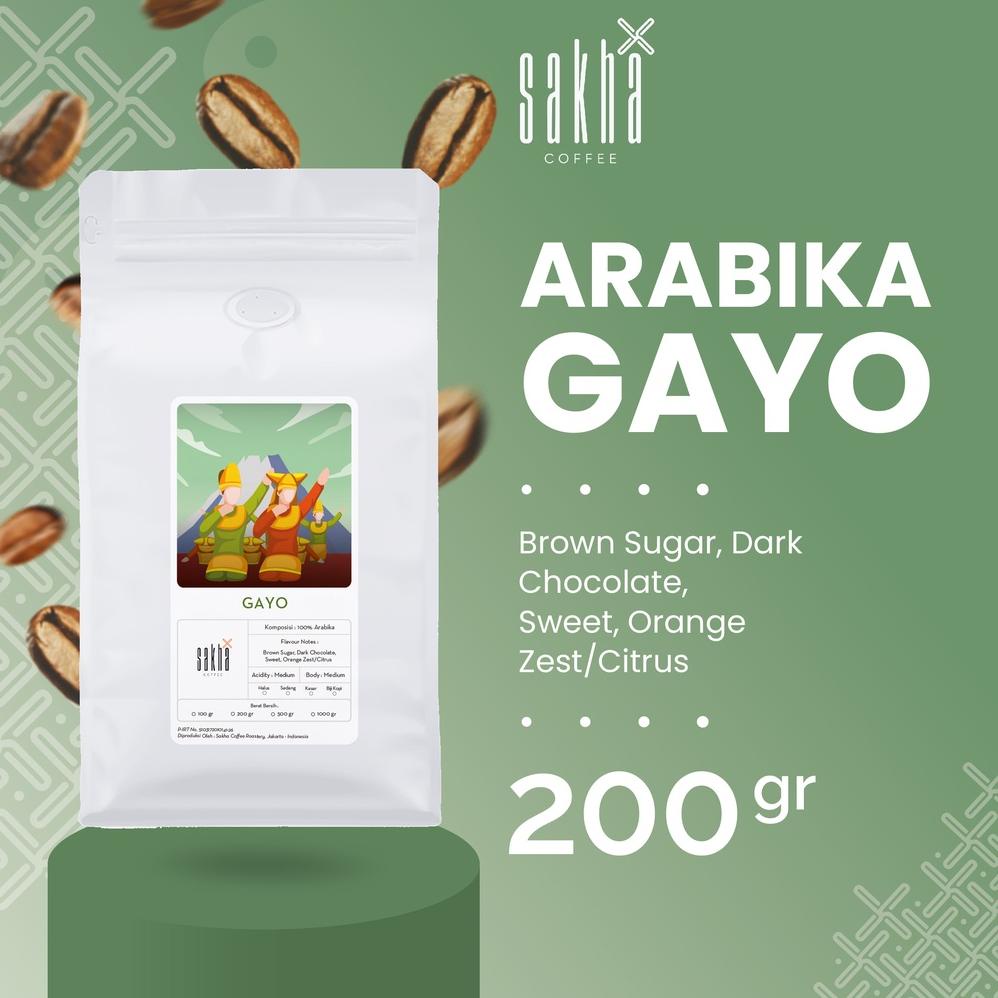 

Biji Kopi Bubuk Arabika Gayo Aceh Sumatra Arabica Coffee Beans Single Origin Grade 1 Coffe Roast Bean Espresso Dan Manual Brew Roaster 200 Gram Sakha Roastery Non COD