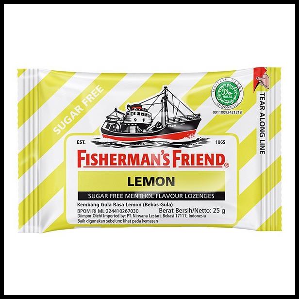 

Kkv Fisherman Friend Permen Menthol 25G - Blackcurrant|Lemon|Spearmint