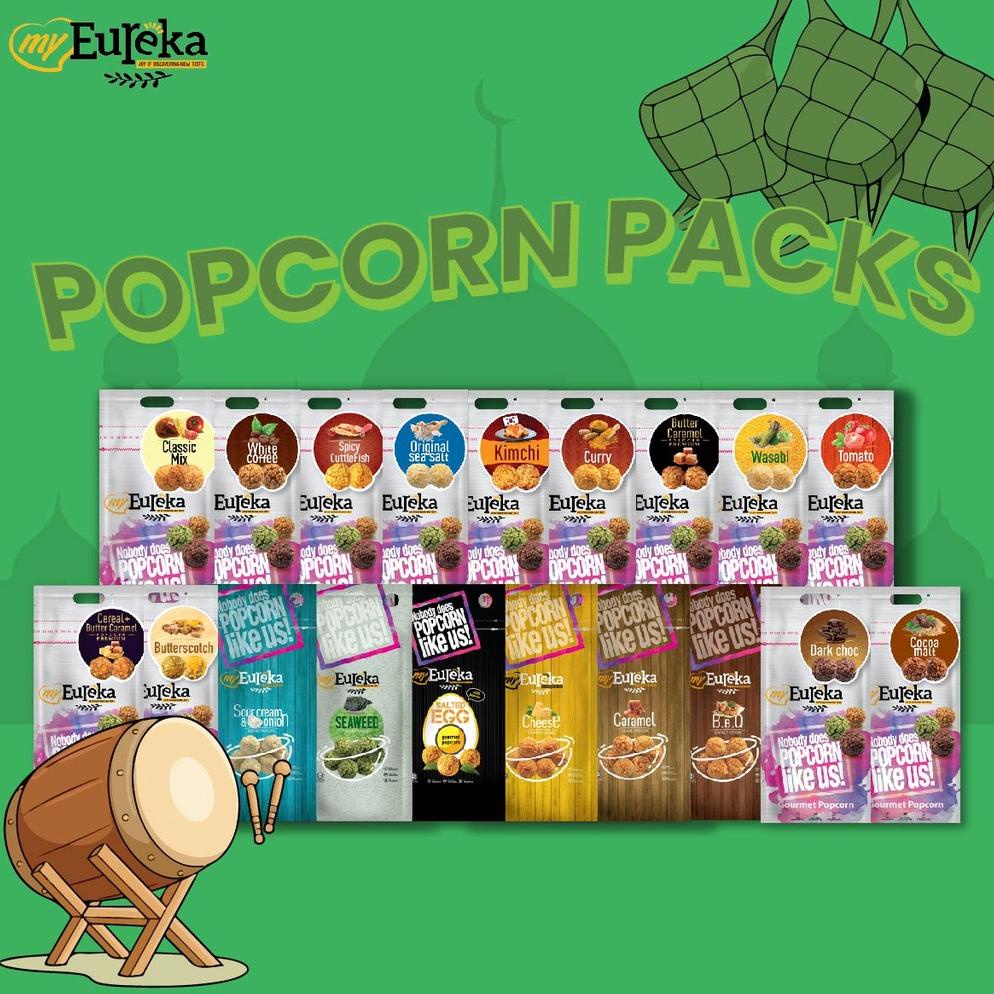 

EUREKA POPCORN PACKS 140g Non COD