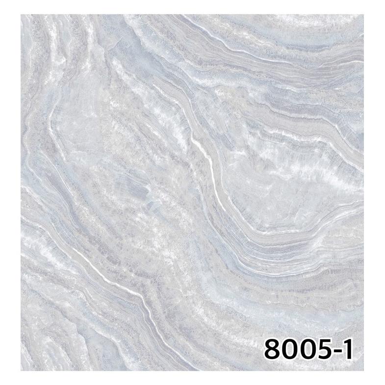 Wallpaper Dinding Korea Motif Granit Marmer Natural M2 Roll Besar