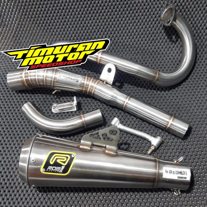 KNALPOT ROB1 XSR 155 SCRAMBLER SS