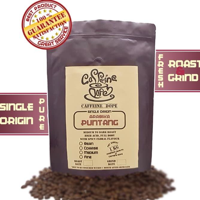 

Kopi Arabika Puntang 1 Kg Single Origin Bean/Biji & Ground/Bubuk