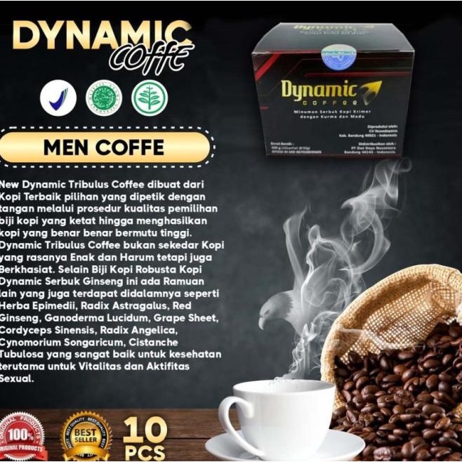 

Kopi Dynamik Isi 10 Sachet | Coffeedynamic | Kopi Ddn | Tribulus