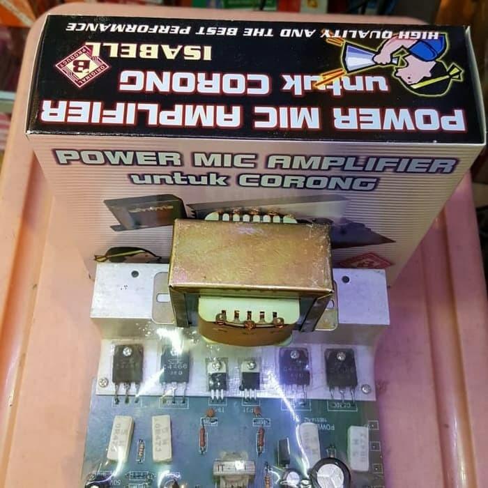 Terlaris Mandiri Kit Power Amplifier Mic Corong 200Watt + Ot Kit Ampli Toa + Trafo Ot