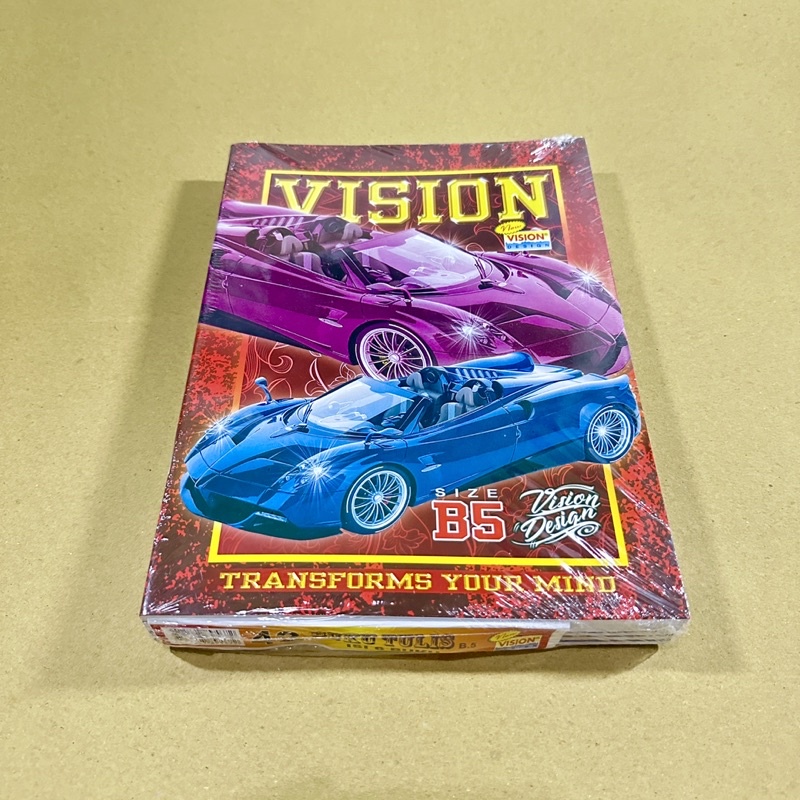 

Buku Tulis Boxy Vision 42 lembar isi 6 pcs TERLARIS