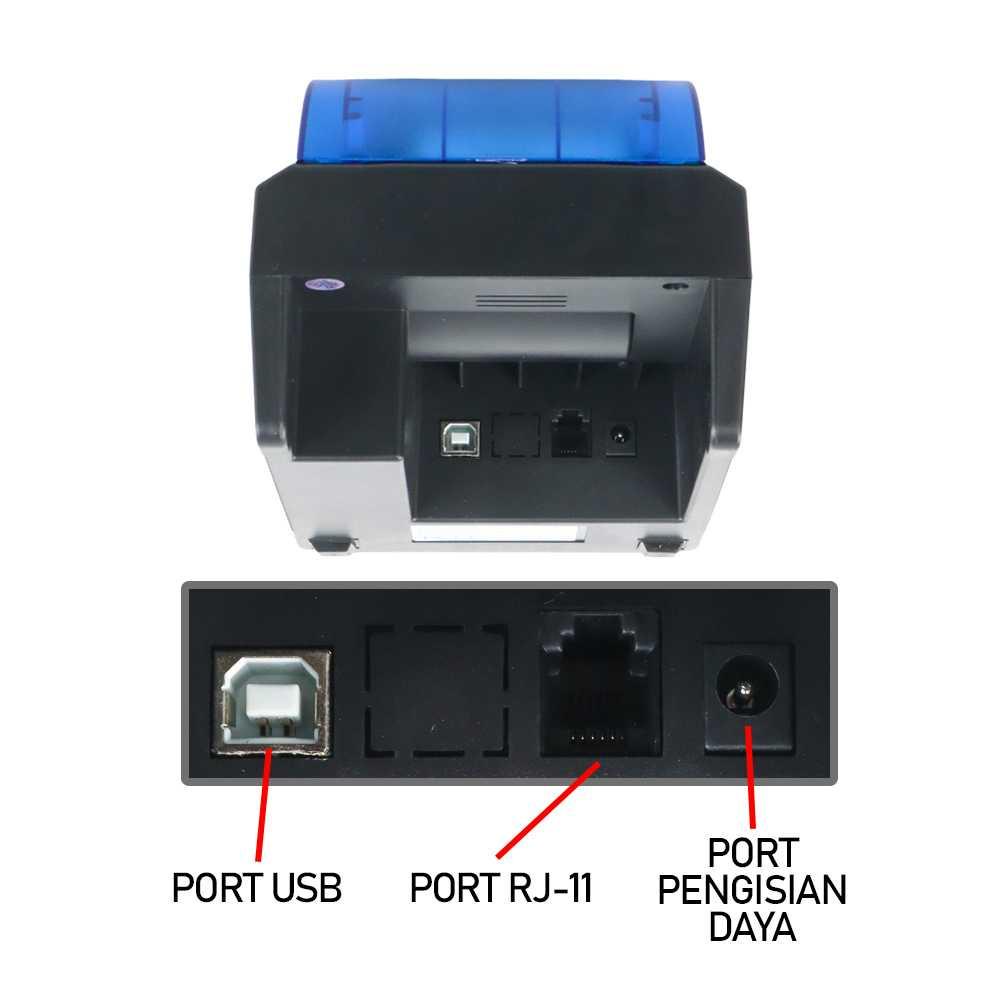 

GOOJPRT Printer Mini Thermal Printer POS USB Interface 58mm - POS58D