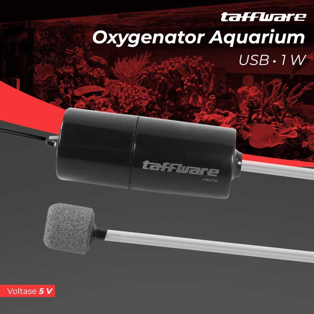 Taffware Aerator Aquarium Fish Tank Oxygenator USB 1 W - AB479