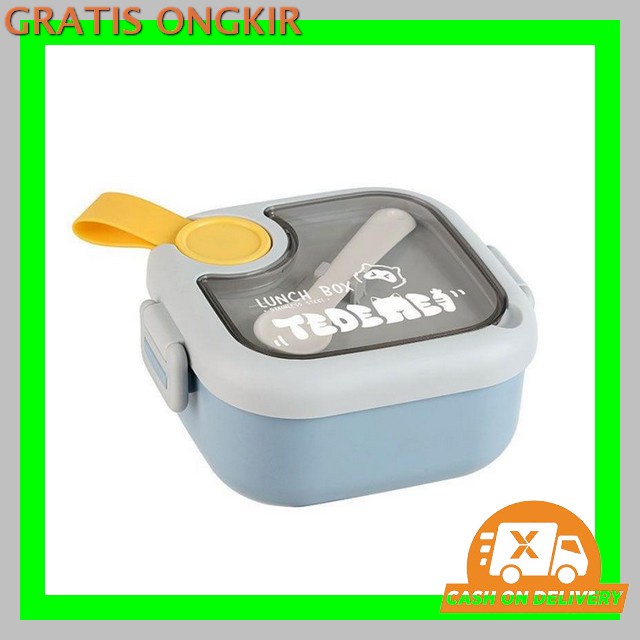 Tempat Nasi Terbaru Multifungsi Kotak Bekal Kekinian Lucu Lunch Box Sekolah Tmpat Mkan Set Tempst Be
