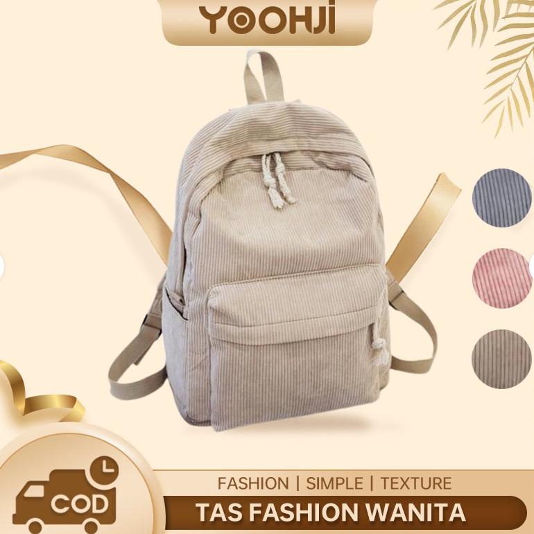YOOHUI BB015 Tas Ransel Wanita Ransel Korea Backpack Min Tao Bag Fashion Ulzzang Korea Tas Min Tao B