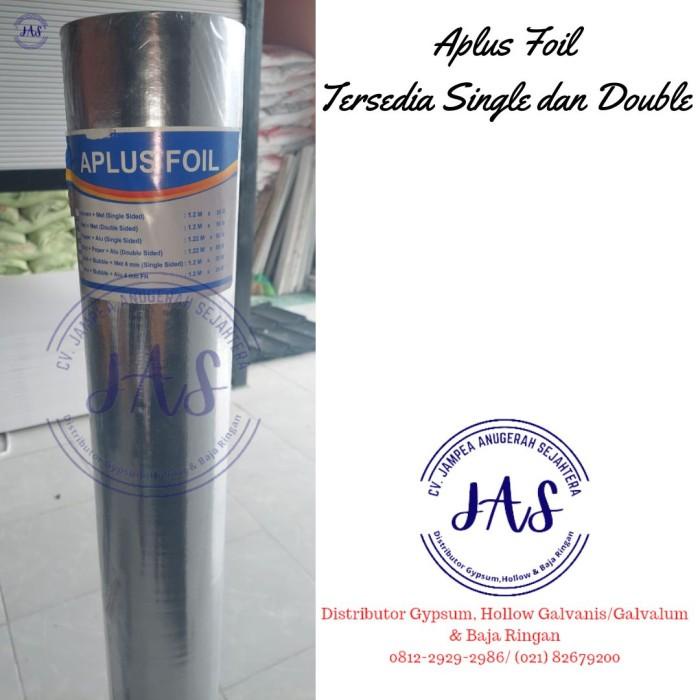 Best Seller Aplus Aluminium Foil Atap Single Side (Woven+Met) Alumunium Foil Atap