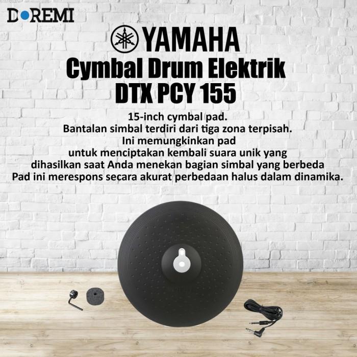 Terlaris Cymbal Drum Elektrik Pcy 155 / Ride Cymbal Yamaha Dtx Pcy 155