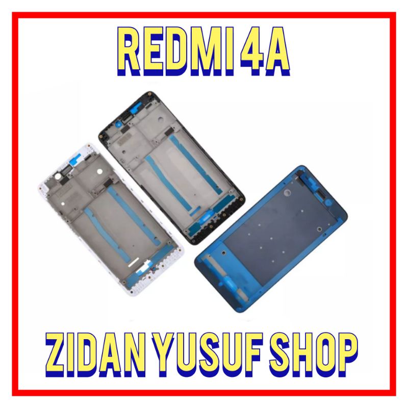 FRAME TULANG TENGAH TATAKAN DUDUKAN LCD XIAOMI REDMI 4A ORIGINAL