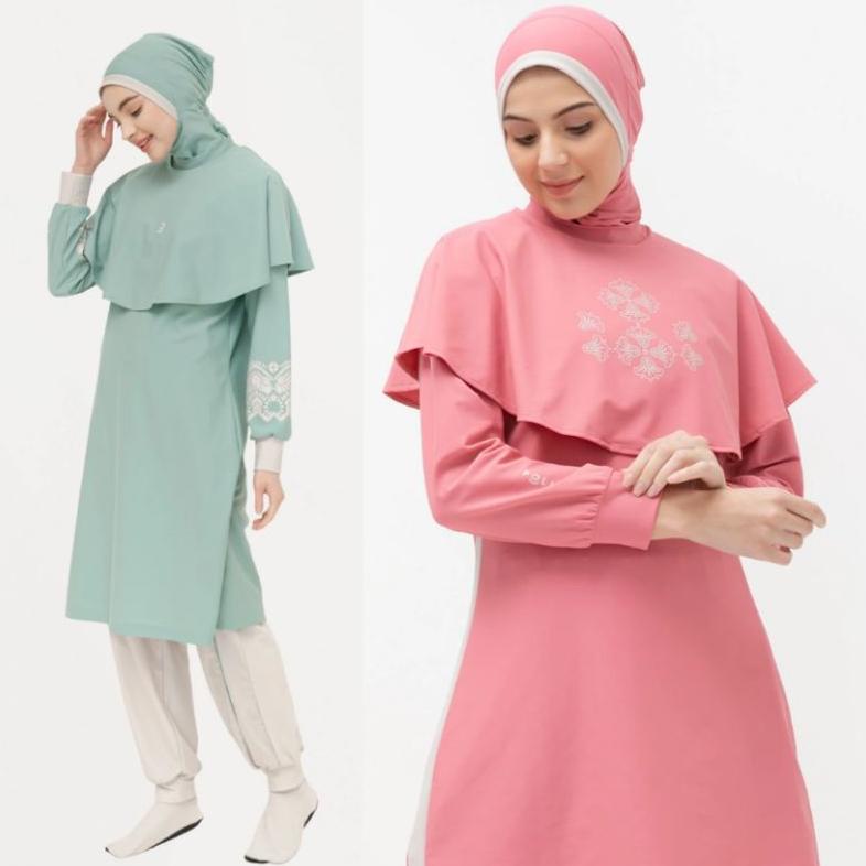 POLITE SWIM Baju Renang Muslimah Wanita 5Shark WN-NV Premium