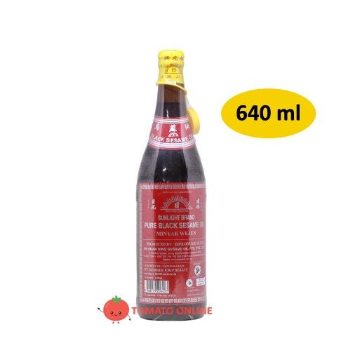 

Minyak Wijen Black Sesame Oil Sunlight Matahari Impor 640 ml / 640ml nov