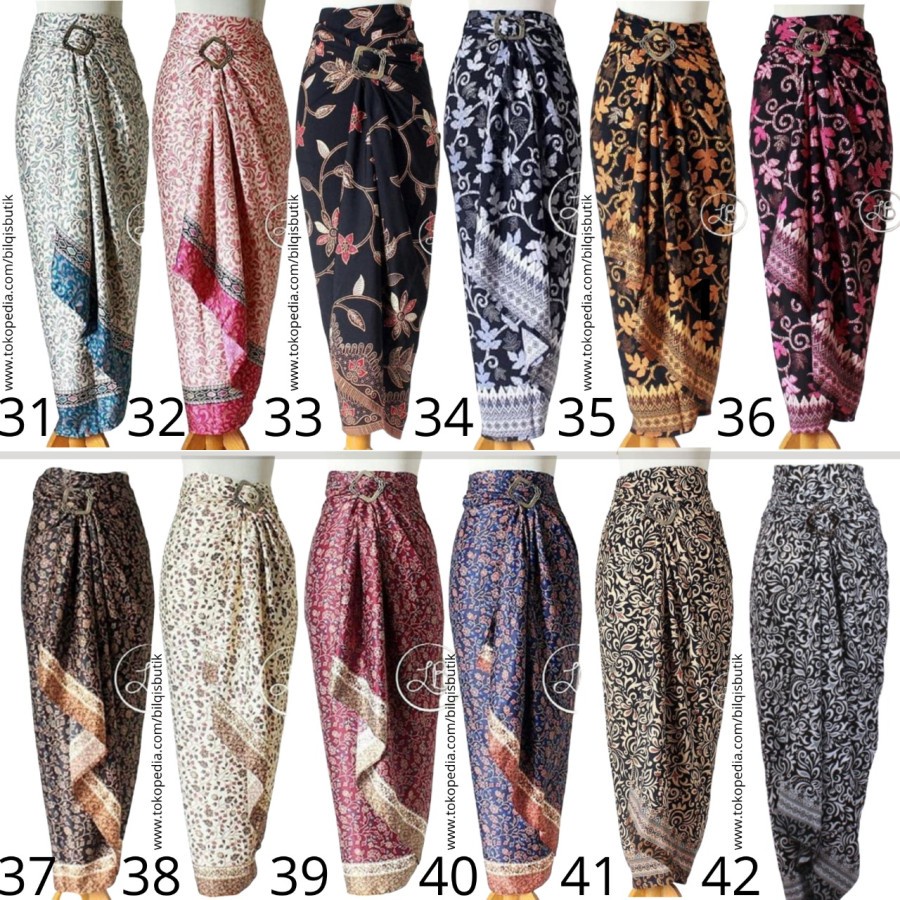 Rok Lilit Batik Rample Terlaris Kekinian Motif Berkualitas X8J7 Kondangan Tenun Bagus Best Seller Pr