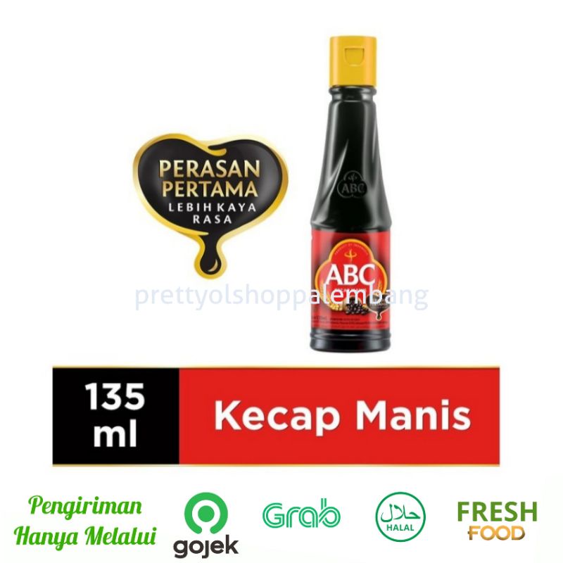 

[PALEMBANG] KECAP MANIS ABC 135 ML - SAYUR BUAH IKAN SEGAR ONLINE PRETTY OLSHOP PALEMBANG