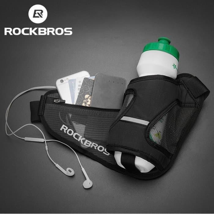 Terlaris Rockbros Tas Pinggang Olahraga Lari Jogging Sepeda Premium Quality
