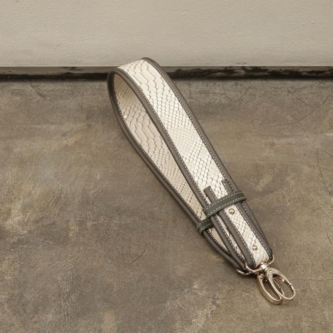 Tas Wanita Josvli - Shoulder Strap In Python Snow Sale