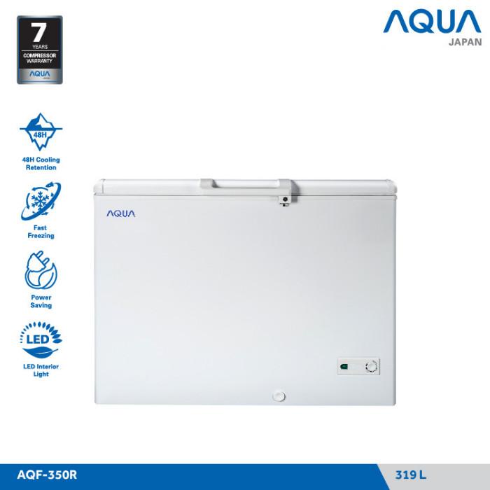 Cooling Aqua Japan Chest Freezer Aqf-350R 319 Liter