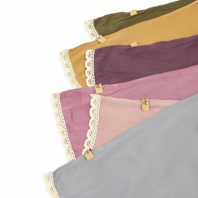 Promo Hari Ini Lace Prayer Set By Zanuba | Mukena Rayon Twill Premium