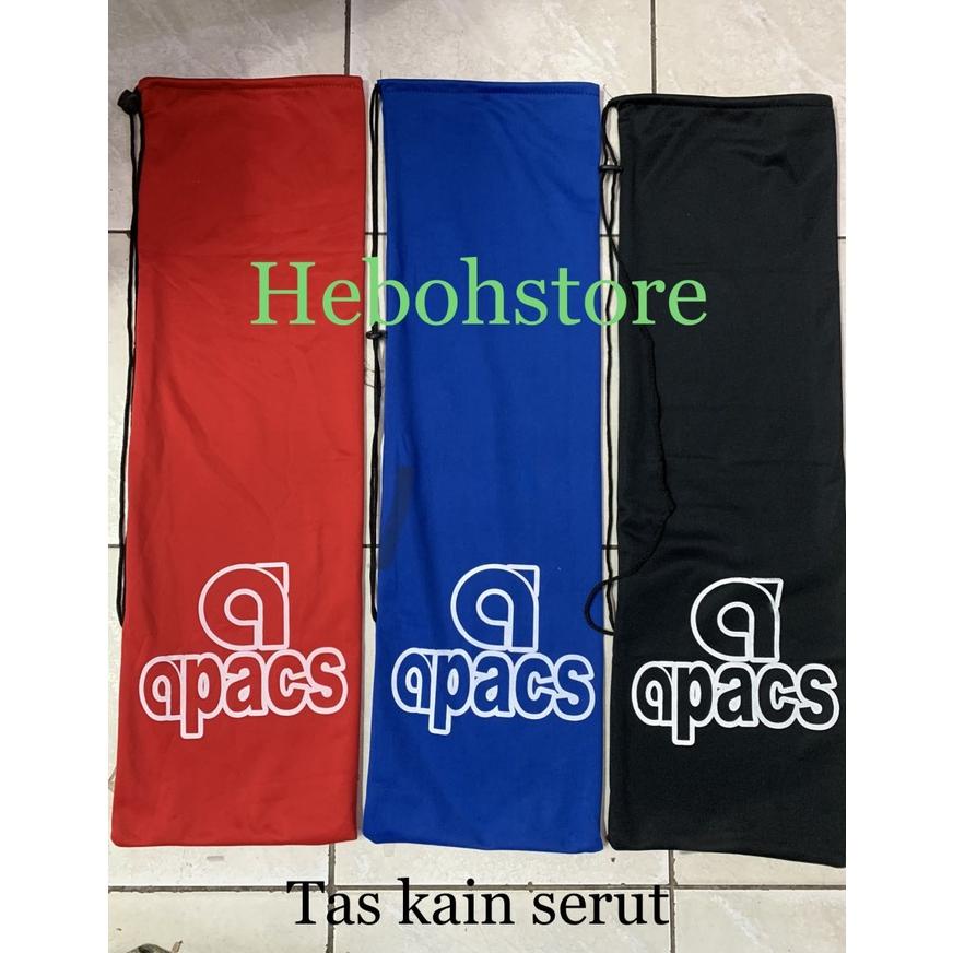 Promo Tas Raket Badminton Kain/Tas Serut Cover Raket Badminton Bagus