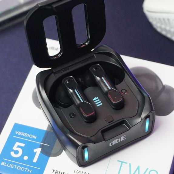 dbE TWS20G - Earphone Bluetooth TWS dengan Mode Gaming dan Baterai Hingga 9 Jam