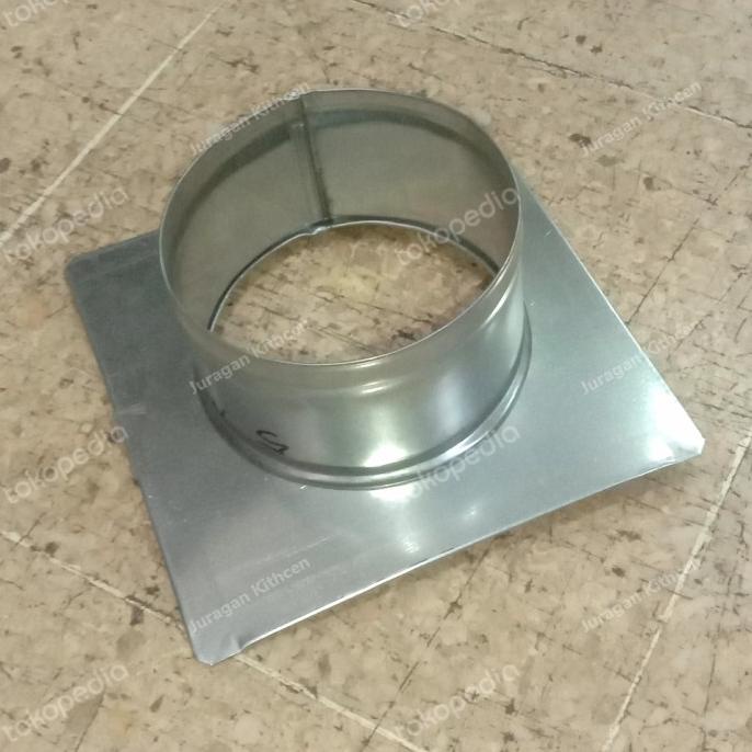 '+'+'+'+] sok lempeng 4 in. konektor selang flexibel cerobong. flexible ducting