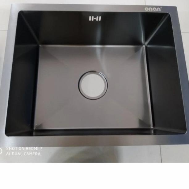 =+=+=+] kitchen sink onan 5040 hitam undermount /sink undermount hitam 50x40