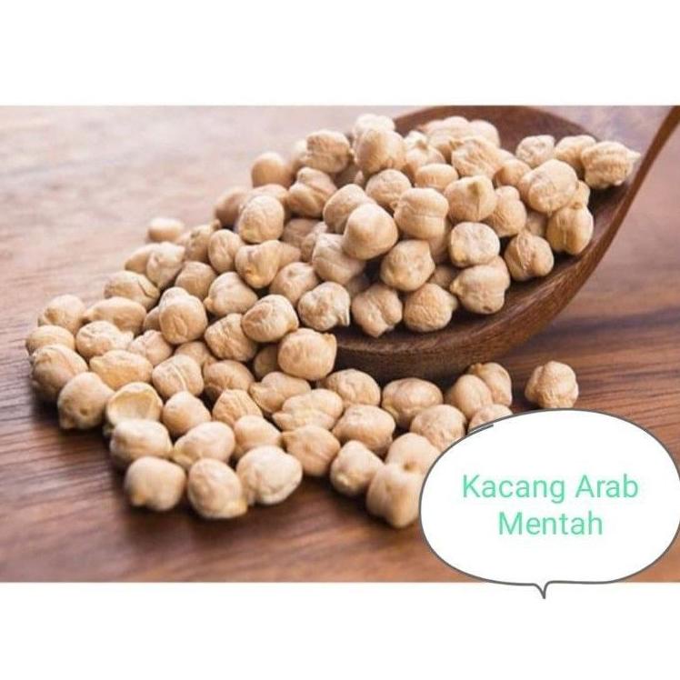 

Kacang Arab Mentah Garbanzo / Natural Raw chickpea 1 Kg . Best Seller