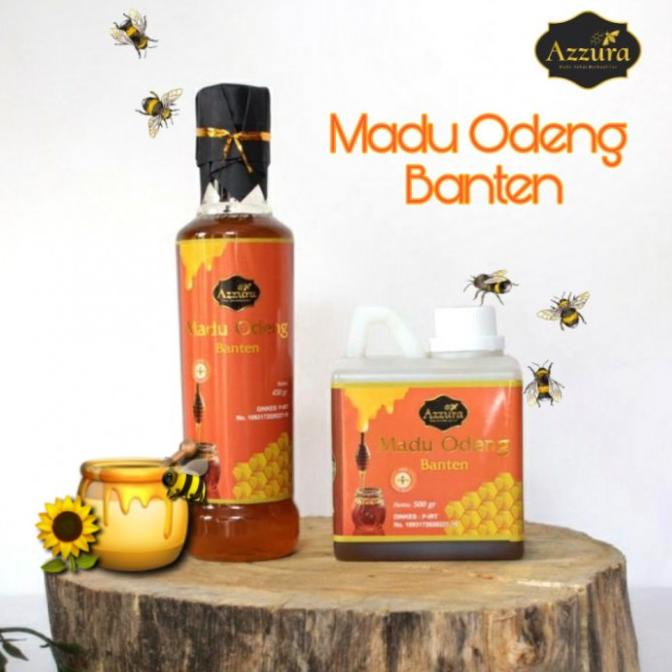 

MADU AZZURA - MADU ODENG BANTEN - MADU HUTAN ORGANIK (RAW HONEY) 450GR