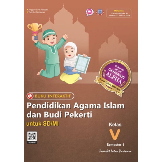 Buku Pr/Lks PAI ( Pendidikan Agama Islam) K13 SD/MI Kelas 5 Semester 1 Intan pariwara Tahun 2023