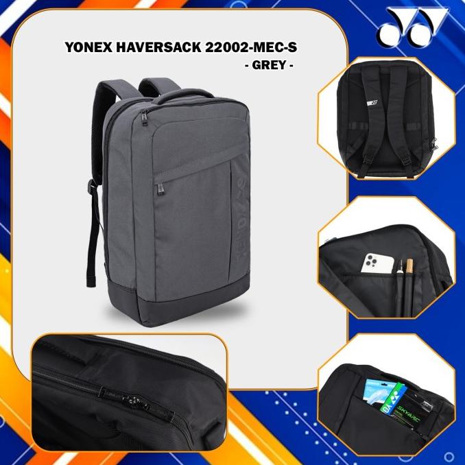 TAS RANSEL BACKPACK YONEX HAVERSACK SUNR 22002 / SUNR22002-GREY