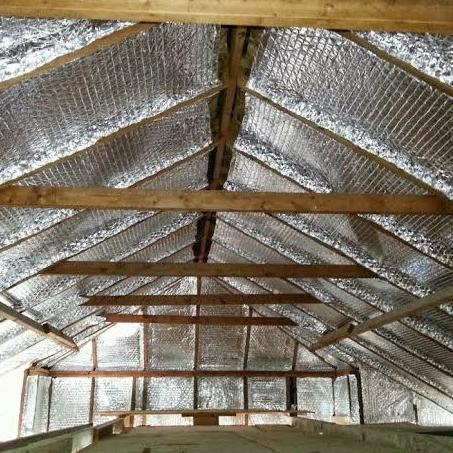 Aluminium Bubble Foil Anti Panas / Insulasi Atap / Peredam Panas Atap