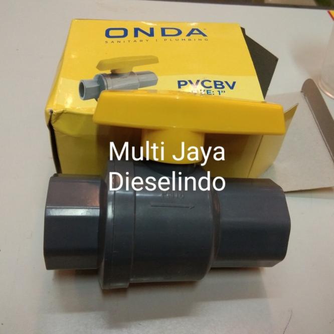 Ball Valve Pvc 3" Inch / Ball Valve Pvcbc Onda