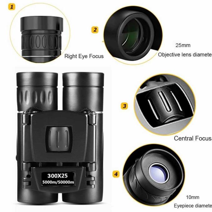 Teropong binocular Magnification 300 25 night Vision ARSSON