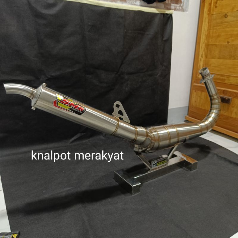 Knalpot SMR Rx King Kolong Kobra Super Pro Full stenles SMR