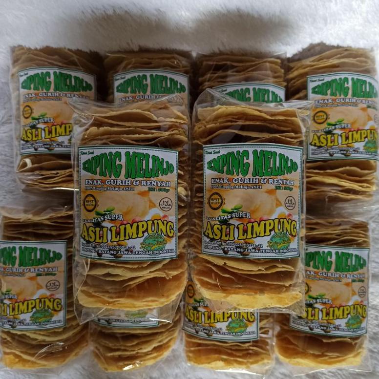 

1KG EMPING MELINJO JUMBO LEBAR ORIGINAL SUPER QUALITY PRODUKSI LIMPUNG BATANG Best Seller